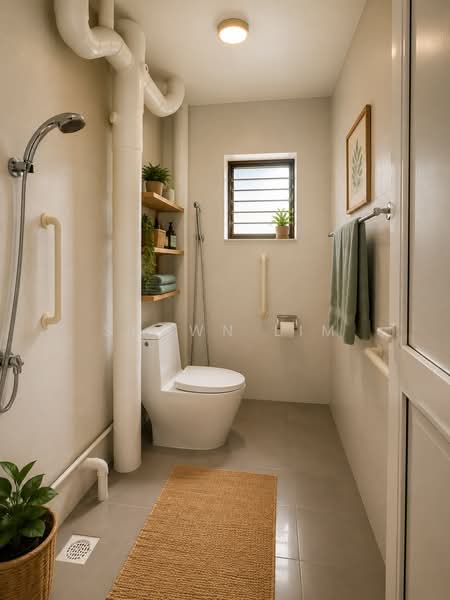 251 Bangkit Road, 251 Bangkit Road, 3 Bedrooms, 1,108 sqft, HDB Flat For Sale, by Shawn Lim, 500129140 - Bathroom - PropertyGuru.com.sg