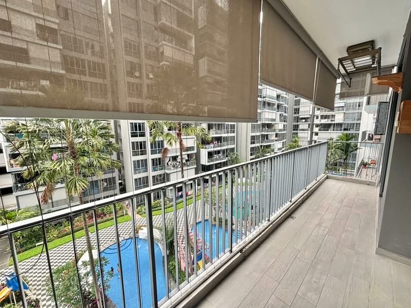 Signature At Yishun, 35 Yishun Street 51, 4 Bedrooms, 1,184 sqft, Executive Condominium For Sale, by BEN CHEE, 500129172 - Balcony - PropertyGuru.com.sg