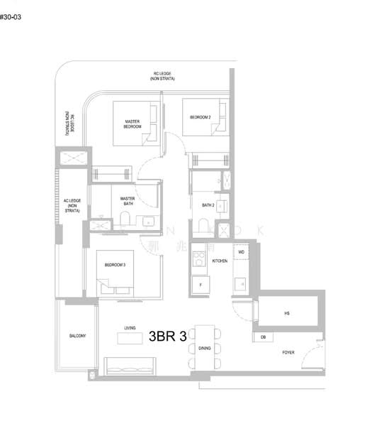 One Marina Gardens, 3 Marina Gardens Lane, 3 Bedrooms, 904 sqft, Apartment For Sale, by Sean Kok 郭兆南, 500129173 - PropertyGuru.com.sg