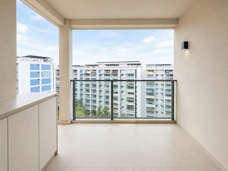 Affinity At Serangoon, 22 Serangoon North Avenue 1, 3 Bedrooms, 958 sqft, Condominium For Sale, by Steven Teo, 500129197 - Balcony - PropertyGuru.com.sg