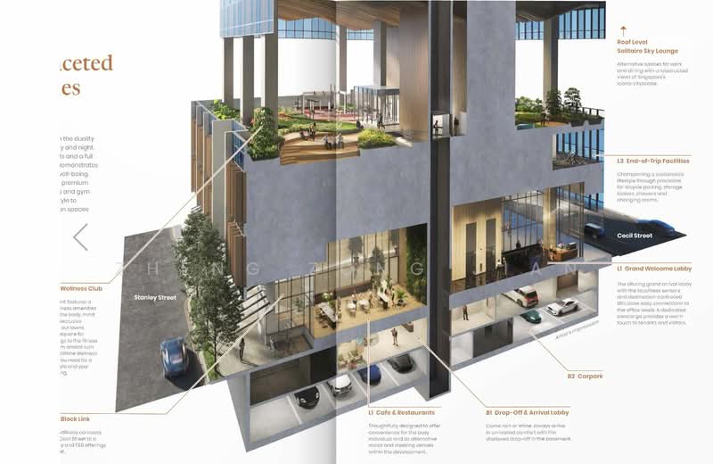 Solitaire on Cecil, 148 Cecil Street Singapore, 1,270 sqft, Office For Sale, by Zheng Zong Jian, 500129238 - Exterior - CommercialGuru.com.sg