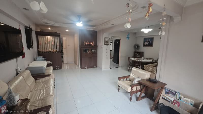758 Woodlands Avenue 6, 758 Woodlands Avenue 6, 3 Bedrooms, 1,302 sqft, HDB Flat For Sale, by Cheryl Tan, 500129281 - Living Room - PropertyGuru.com.sg