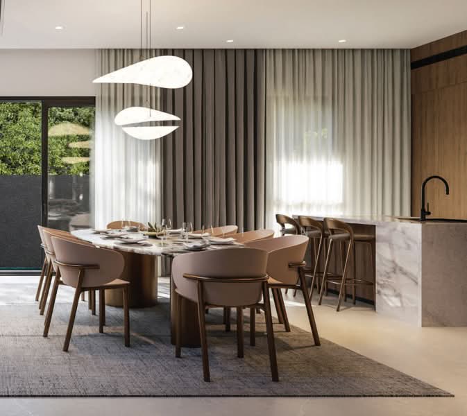 D15 Brand New Freehold 3.5 Storeys Semi-D! Call 9444.4449! Tay Lian Teck Road/Palm Avenue/Siglap MRT, Tay Lian Teck Road,Palm Avenue,Palm Road,Upper East Coast Road,, 5 Bedrooms, 6,177 sqft, Semi-Detached House For Sale, by Lin Yisen, 500129348 - Dining Room - PropertyGuru.com.sg