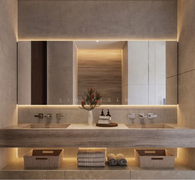D15 Brand New Freehold 3.5 Storeys Semi-D! Call 9444.4449! Tay Lian Teck Road/Palm Avenue/Siglap MRT, Tay Lian Teck Road,Palm Avenue,Palm Road,Upper East Coast Road,, 5 Bedrooms, 6,177 sqft, Semi-Detached House For Sale, by Lin Yisen, 500129348 - Bathroom - PropertyGuru.com.sg