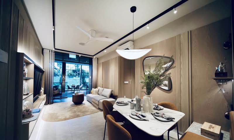 The Continuum, 1-8 Thiam Siew Avenue, 3 Bedrooms, 1,087 sqft, Condominium For Sale, by Irene Tow, 500129377 - Living Room - PropertyGuru.com.sg