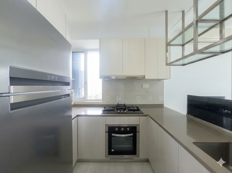 High Park Residences, 27 Fernvale Road, 3 Bedrooms, 872 sqft, Condominium For Rent, by Zacson Ong, 500129416 - Kitchen - PropertyGuru.com.sg