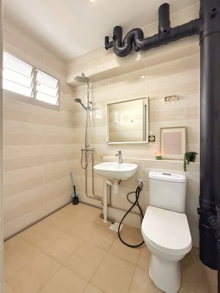 411 Yishun Ring Road, 411 Yishun Ring Road, 4 Bedrooms, 1,130 sqft, HDB Flat For Sale, by Fariz Rashid, 500129464 - Master Bathroom - PropertyGuru.com.sg