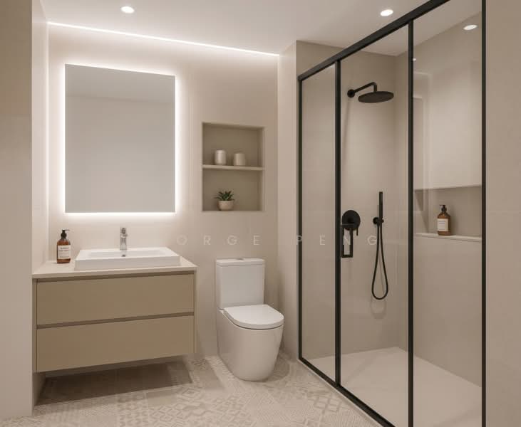 The Myst, 802 Upper Bukit Timah Road, 2 Bedrooms, 678 sqft, Condominium For Sale, by George Peng, 500129520 - Bathroom - PropertyGuru.com.sg