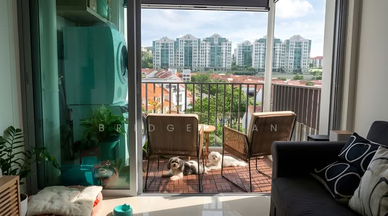 Natura @ Hillview, 18 Hillview Terrace, 2 Bedrooms, 527 sqft, Condominium For Sale, by Bridget Tan, 500129557 - Balcony - PropertyGuru.com.sg