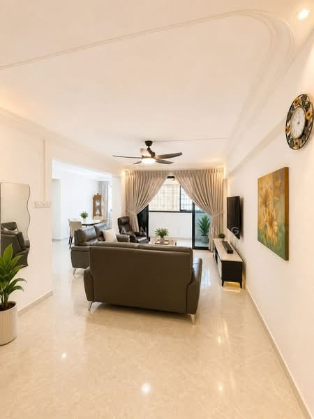 722 Woodlands Avenue 6, 722 Woodlands Avenue 6, 3 Bedrooms, 1,302 sqft, HDB Flat For Sale, by Brian Ying, 500129583 - Living Room - PropertyGuru.com.sg
