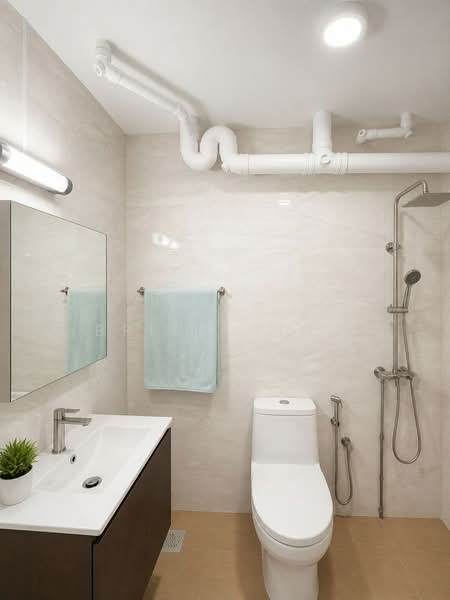 722 Woodlands Avenue 6, 722 Woodlands Avenue 6, 3 Bedrooms, 1,302 sqft, HDB Flat For Sale, by Brian Ying, 500129583 - Bathroom - PropertyGuru.com.sg