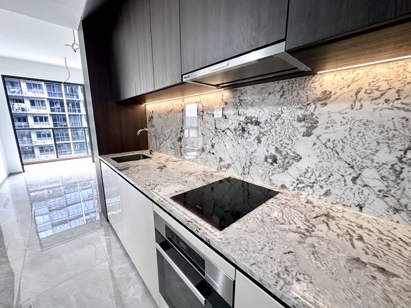 Tembusu Grand, 92 Jalan Tembusu, 1 Bedroom, 527 sqft, Condominium For Sale, by Matthew Xu, 500129618 - Kitchen - PropertyGuru.com.sg