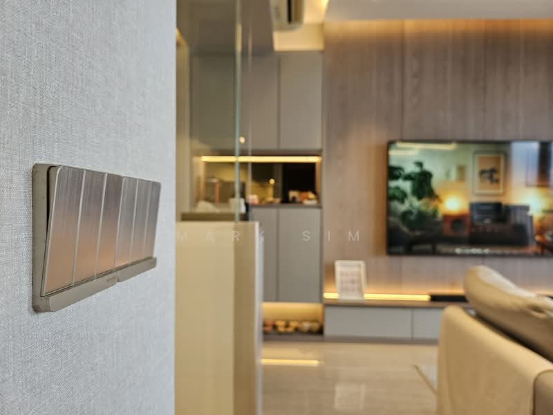 Waterwoods, 15 Punggol Field Walk, 3 Bedrooms, 1,044 sqft, Executive Condominium For Rent, by Mark Sim, 500129642 - Living Room - PropertyGuru.com.sg