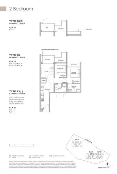 2B2B penthouse loft unit 3 min walk to Lentor MRT and mall, , 2 Bedrooms, 883 sqft, Condominium For Sale, by Lee Yin Jie, 500129670 - PropertyGuru.com.sg