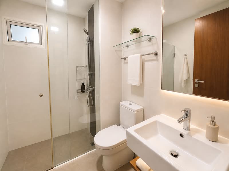 Watercolours, 29 Pasir Ris Link, 3 Bedrooms, 936 sqft, Executive Condominium For Sale, by Kate Sia, 500129697 - Bathroom - PropertyGuru.com.sg
