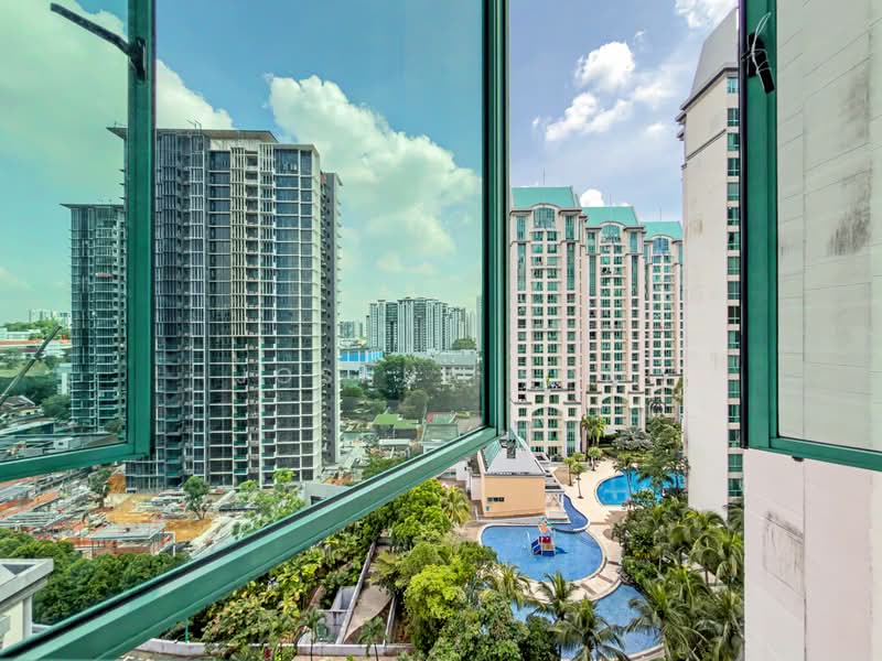 Hazel Park Condo, 27 Hazel Park Terrace, 3 Bedrooms, 1,324 sqft, Condominium For Sale, by Joshua Soh, 500129703 - View from Living Room - PropertyGuru.com.sg