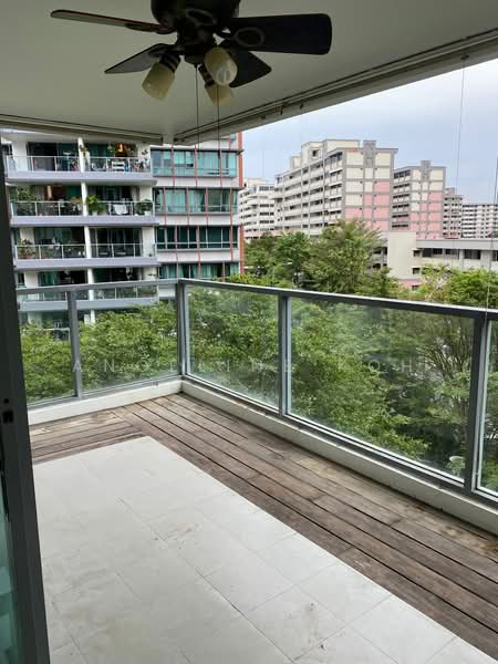 Double Bay Residences, 19B Simei Street 4, 3 Bedrooms, 1,270 sqft, Condominium For Rent, by Angeline Koh, 500129760 - Balcony - PropertyGuru.com.sg