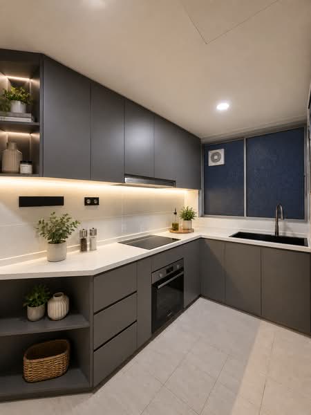 The Bayshore, 34 Bayshore Road, 3 Bedrooms, 1,259 sqft, Condominium For Sale, by Peipei Luo, 500129767 - Kitchen - PropertyGuru.com.sg