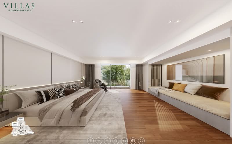 Villas @ Greenbank Park, 54 Greenbank Park, 6 Bedrooms, 8,342 sqft, Bungalow House For Sale, by Murphy Lee, 500129784 - Master Bedroom - PropertyGuru.com.sg