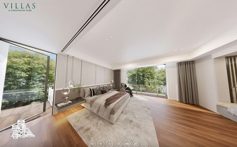 Villas @ Greenbank Park, 54 Greenbank Park, 6 Bedrooms, 8,342 sqft, Bungalow House For Sale, by Murphy Lee, 500129784 - Bedroom - PropertyGuru.com.sg