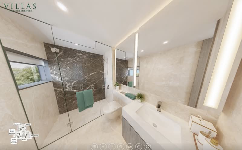 Villas @ Greenbank Park, 54 Greenbank Park, 6 Bedrooms, 8,342 sqft, Bungalow House For Sale, by Murphy Lee, 500129784 - Bathroom - PropertyGuru.com.sg
