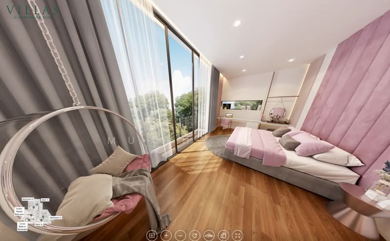Villas @ Greenbank Park, 54 Greenbank Park, 6 Bedrooms, 8,342 sqft, Bungalow House For Sale, by Murphy Lee, 500129784 - Bedroom - PropertyGuru.com.sg