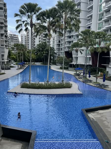Ripple Bay, 12 Pasir Ris Link, 3 Bedrooms, 1,399 sqft, Condominium For Sale, by Wong Lay Hong Jen, 500129798 - Poool area  - PropertyGuru.com.sg