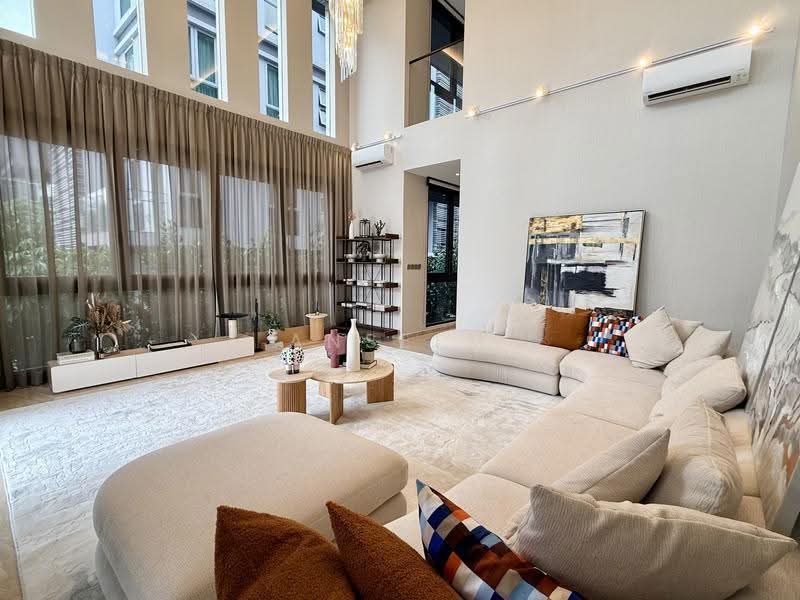 Orchard Brand New Semi-Detached Just TOP! ❤️ 1km SCGS, Tanglin / Holland / Bukit Timah, 6 Bedrooms, 7,441 sqft, Semi-Detached House For Sale, by Anselm Teo, 500130009 - Living Room - PropertyGuru.com.sg