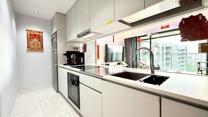The Woodleigh Residences, 23 Bidadari Park Drive, 3 Bedrooms, 1,119 sqft, Apartment For Sale, by Fernandus Li, 500130045 - Kitchen - PropertyGuru.com.sg