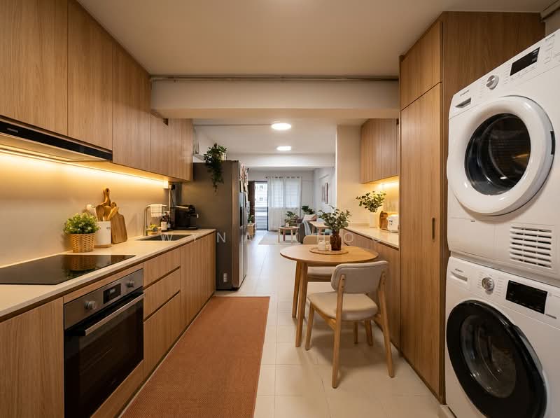 66 Marine Drive, 66 Marine Drive, 2 Bedrooms, 700 sqft, HDB Flat For Sale, by Wyna Khoo, 500130116 - Kitchen - Artist Impression - PropertyGuru.com.sg