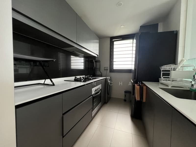 River Isles, 62 Edgedale Plains, 3 Bedrooms, 893 sqft, Condominium For Rent, by Melvin Chan, 500130117 - Kitchen - PropertyGuru.com.sg
