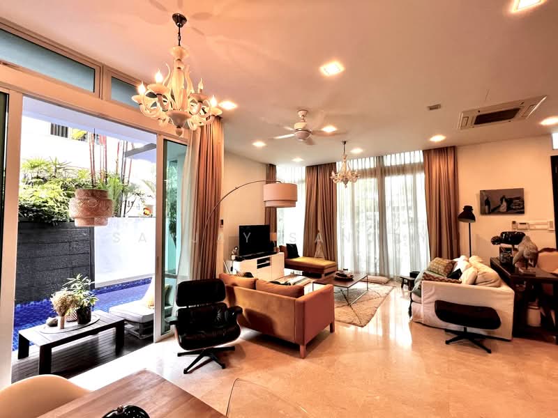 Serangoon Garden Estate, Chartwell Drive, 6 Bedrooms, 5,000 sqft, Semi-Detached House For Rent, by Sanjay Sanjay, 500130173 - Living Room - PropertyGuru.com.sg