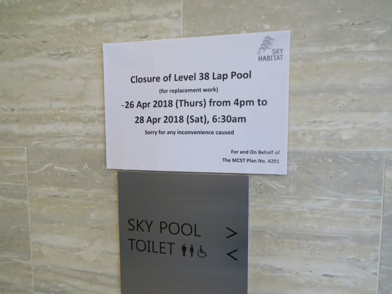Sky Habitat, 7 Bishan Street 15, 3 Bedrooms, 1,249 sqft, Condominium For Rent, by Amber Oh 胡晓薇, 500130186 - Pool - PropertyGuru.com.sg