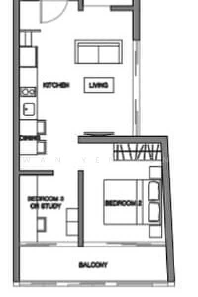 Avant Residences, 10 Aljunied Rd, 2 Bedrooms, 550 sqft, Apartment For Rent, by Wan Yen Yen, 500130204 - PropertyGuru.com.sg