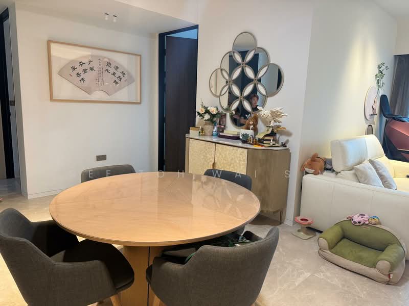 The Reef at King's Dock, 2 Harbourfront Avenue, 3 Bedrooms, 1,076 sqft, Condominium For Sale, by See Toh Wai Sim, 500130258 - Dining Room - PropertyGuru.com.sg