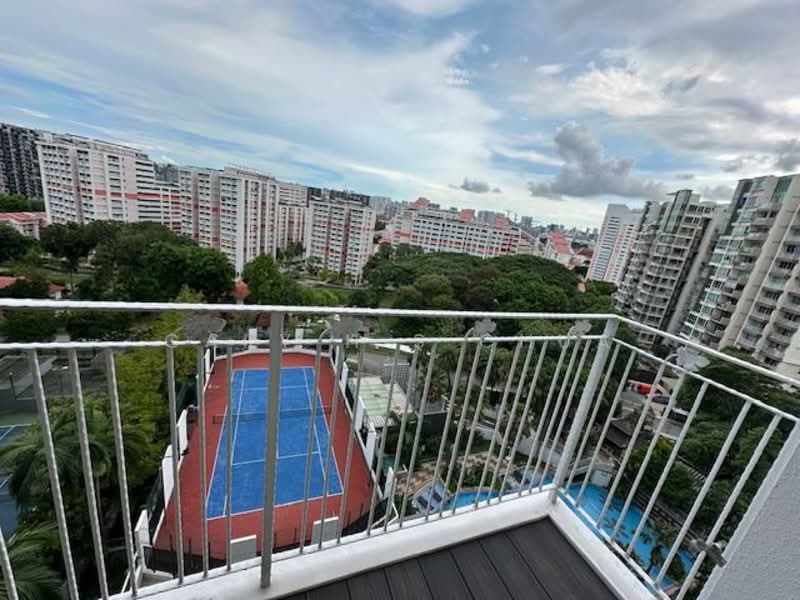 Blossoms @ Woodleigh, 12 Woodleigh Close, 3 Bedrooms, 1,206 sqft, Condominium For Rent, by Gary H S Chua, 500130361 - Balcony - PropertyGuru.com.sg