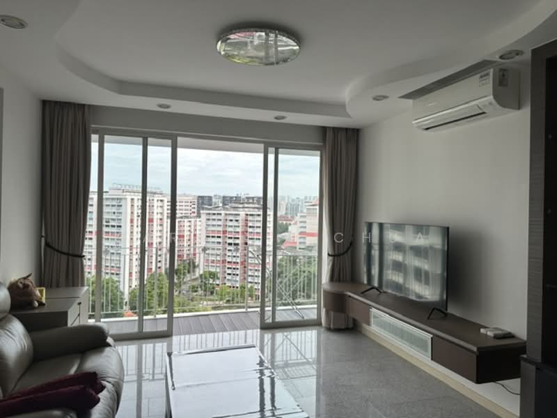 Blossoms @ Woodleigh, 12 Woodleigh Close, 3 Bedrooms, 1,206 sqft, Condominium For Rent, by Gary H S Chua, 500130361 - Living Room - PropertyGuru.com.sg