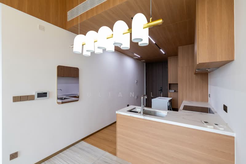 Leedon Green, 28 Leedon Heights, 2 Bedrooms, 840 sqft, Condominium For Sale, by Julian Li, 500130419 - Kitchen - PropertyGuru.com.sg