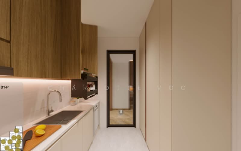 Verde Joo Chiat, 108 Joo Chiat Terrace, 3 Bedrooms, 979 sqft, Apartment For Sale, by Charlotte Voo, 500130431 - Kitchen - PropertyGuru.com.sg