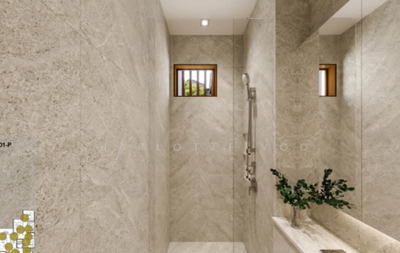 Verde Joo Chiat, 108 Joo Chiat Terrace, 3 Bedrooms, 979 sqft, Apartment For Sale, by Charlotte Voo, 500130431 - Bathroom - PropertyGuru.com.sg