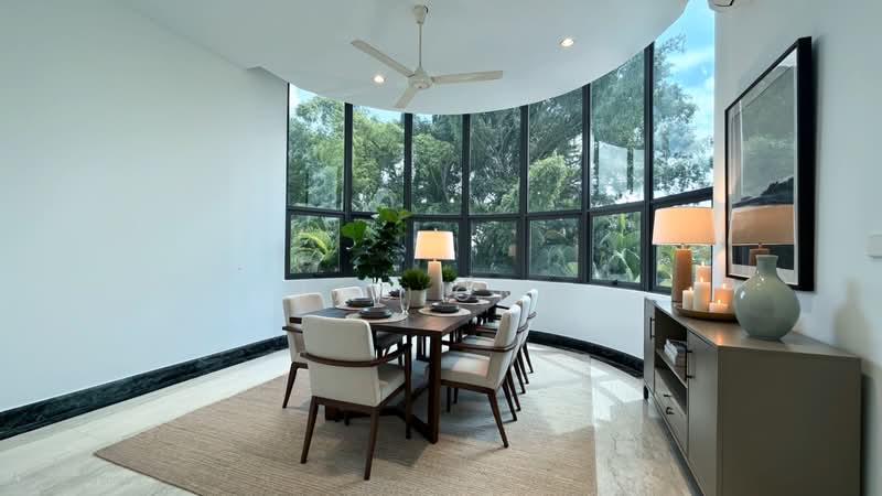 GCB at Peirce Hill (Dempsey Area), Peirce Hill, 6 Bedrooms, 8,192 sqft, Good Class Bungalow For Rent, by Jac Ong, 500130514 - Dining Room - PropertyGuru.com.sg