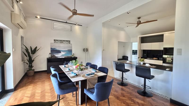 Colonnial Style GCB at Caldecott Hill Estate, Olive Road, 6 Bedrooms, 9,000 sqft, Good Class Bungalow For Rent, by Jac Ong, 500130542 - Dining Room - PropertyGuru.com.sg