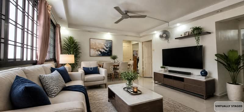 124 Yishun Street 11, 124 Yishun Street 11, 3 Bedrooms, 1,033 sqft, HDB Flat For Sale, by Louis Yong, 500130606 - Living Room - PropertyGuru.com.sg