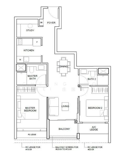 ⭐Freehold 1Km to Hong Wen School. Walk to MRT, , 3 Bedrooms, 764 sqft, Condominium For Sale, by Chuang Kuo Wei 庄国玮, 500130617 - PropertyGuru.com.sg