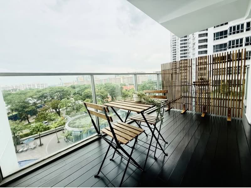 The Parc Condominium, 3 West Coast Walk, Room Rental, 120 sqft, Condominium For Rent, by Liau Li Jun, 500130671 - Balcony - PropertyGuru.com.sg