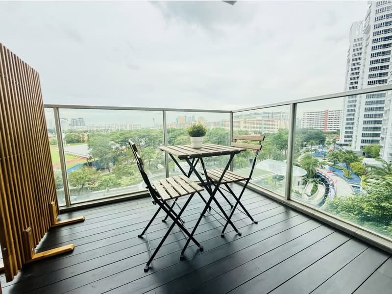 The Parc Condominium, 3 West Coast Walk, Room Rental, 120 sqft, Condominium For Rent, by Liau Li Jun, 500130671 - Balcony - PropertyGuru.com.sg