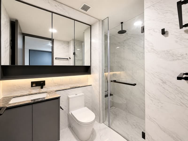 The Landmark, 173 Chin Swee Road, 2 Bedrooms, 678 sqft, Condominium For Rent, by Andrew Lim, 500130749 - Bathroom - PropertyGuru.com.sg