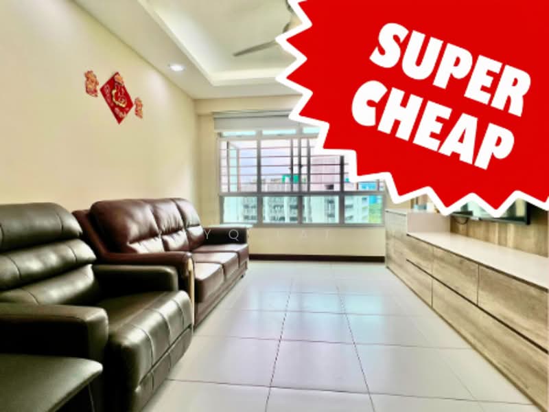 178A Rivervale Crescent, 178A Rivervale Crescent, 3 Bedrooms, 1,001 sqft, HDB Flat For Sale, by YQ Lai, 500130802 - Living Room - PropertyGuru.com.sg