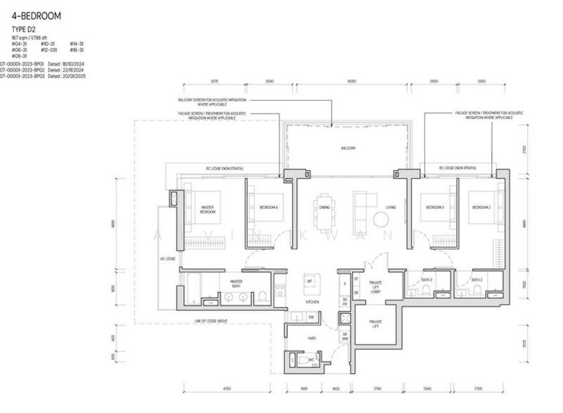 Aurea, 802 Beach Road, 4 Bedrooms, 1,442 sqft, Condominium For Sale, by Alvin Kwan, 500130841 - PropertyGuru.com.sg