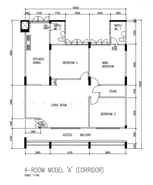 315 Bukit Batok Street 32, 315 Bukit Batok Street 32, 3 Bedrooms, 1,109 sqft, HDB Flat For Sale, by Bhavina Kaur, 500130895 - PropertyGuru.com.sg